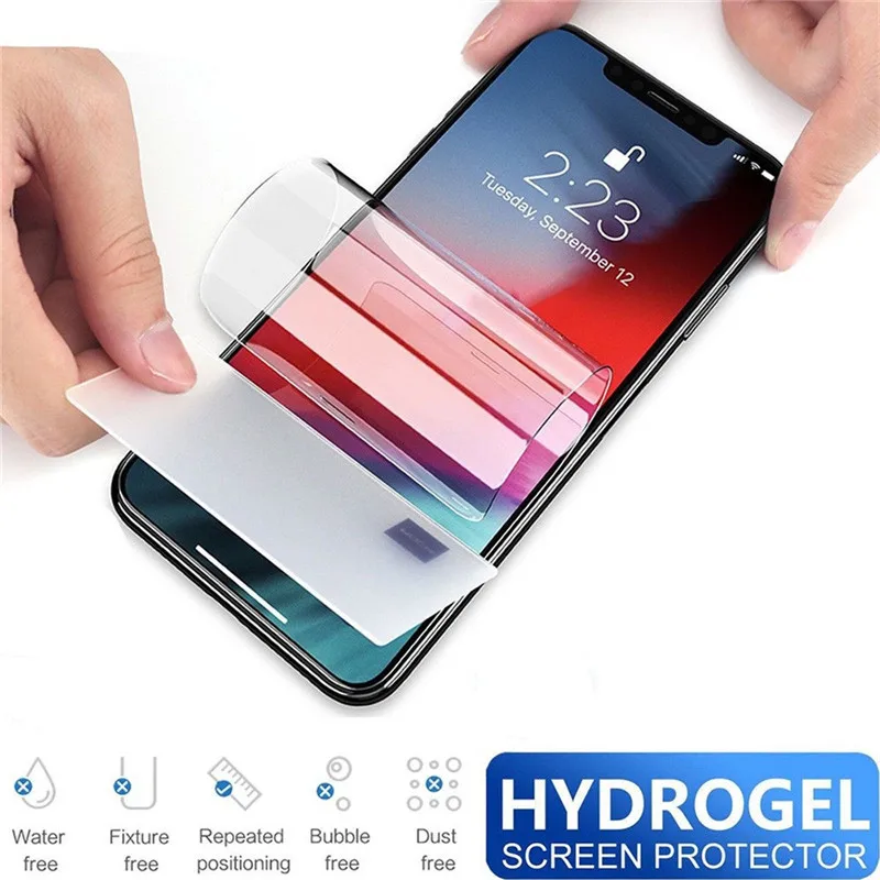 Гидрогелевый чехол HD для Apple IPhone 11 Pro Max защитная пленка экрана 6 1 дюйма 5 8