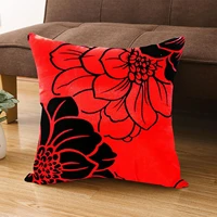 2020 red flower printed square shape home sofa bedroom cushion home decoration %d0%bd%d0%b0%d0%b2%d0%be%d0%bb%d0%be%d1%87%d0%ba%d0%b0 4545