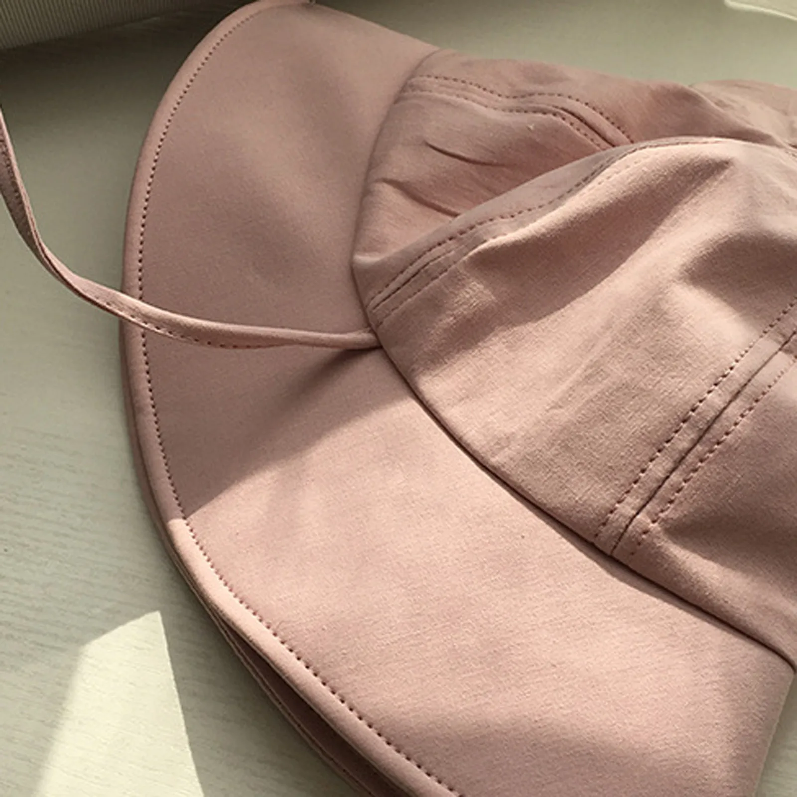 

Women Spring Summer Fisherman Hat Cute Embroidery Couple Hiking Beach Fishing Sunshade Cap With 3D Cartoons Ears Bucket Hats q5