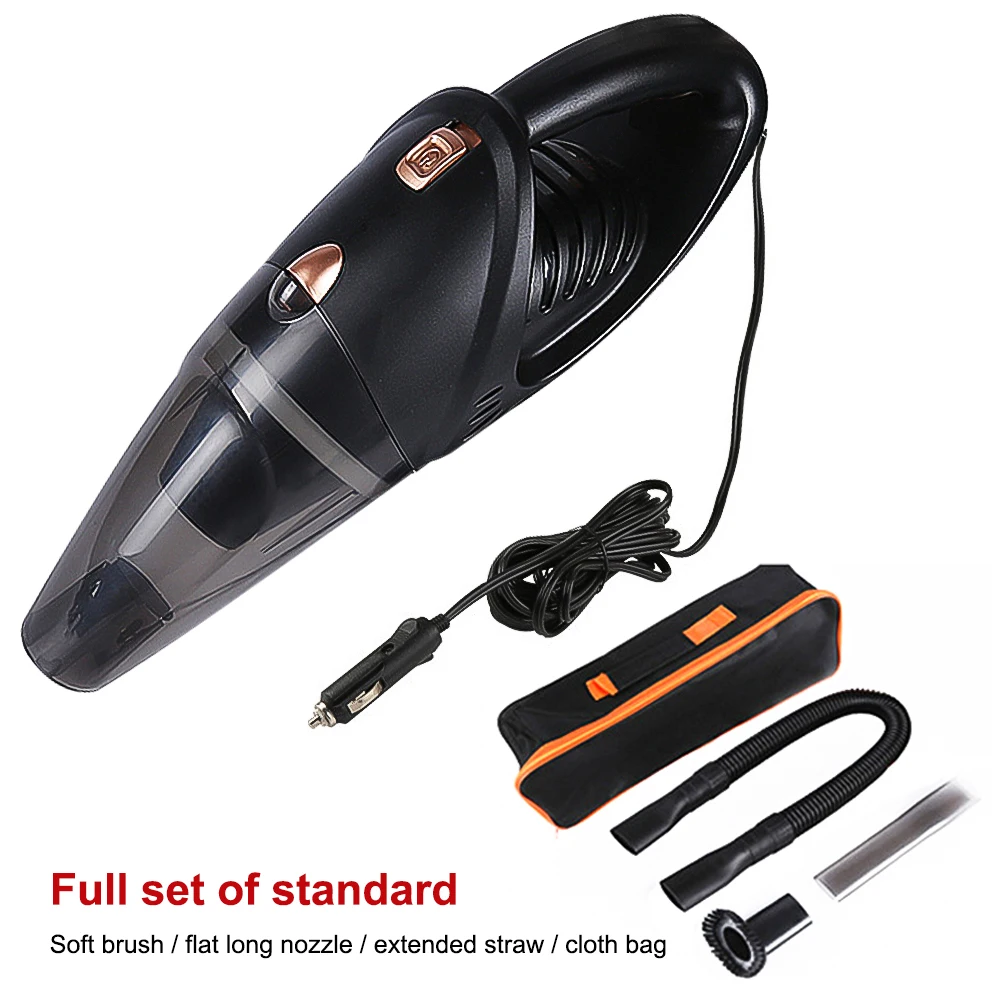 5000pa мощный 12v ручной влажный и сухой автомобильный пылесос набор Портативный