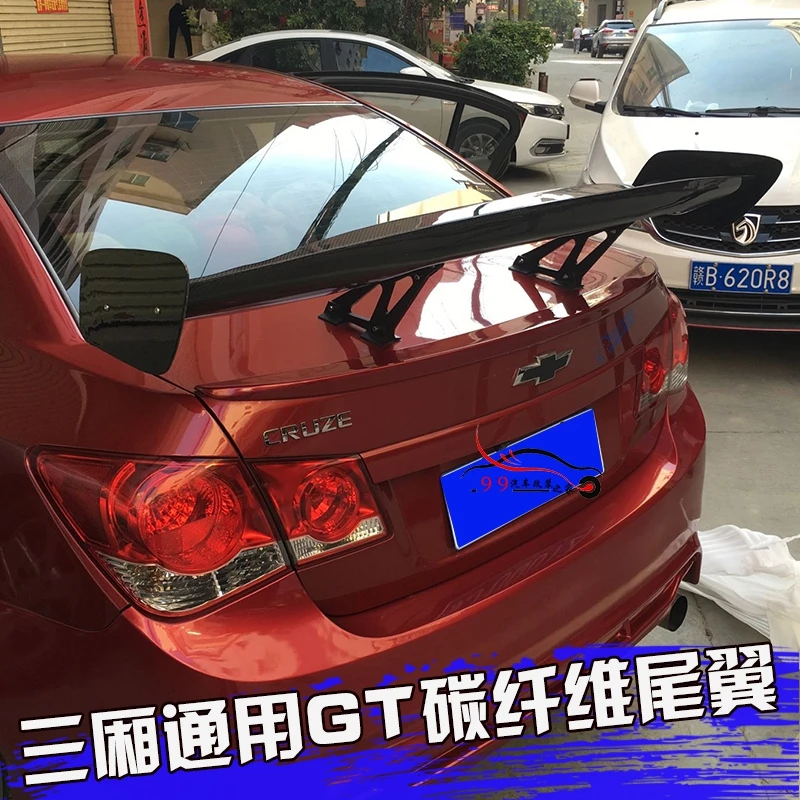 Универсальный автомобильный Стайлинг спойлер из углеродного волокна для