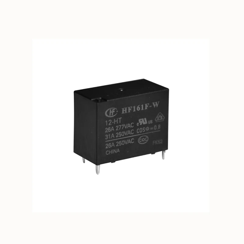 Хит продаж; Каблук 12V реле HF161F-W-12-HT HF161F W 12 «камень, ножницы, бумага» HF161FW12HT Солнечная 12VDC DC12V 12V 31A 4PIN