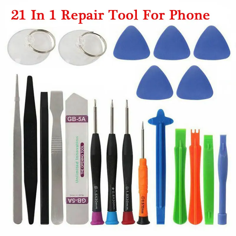Набор инструментов для ремонта мобильного телефона Spudger Pry отверток iPhone X 8 7 6S 4X M1 5