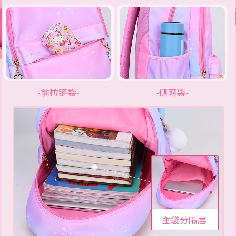 2020 Girls School Bags Children Backpack Primary Bookbag Orthopedic Princess Schoolbags Mochila Infantil sac a dos enfant