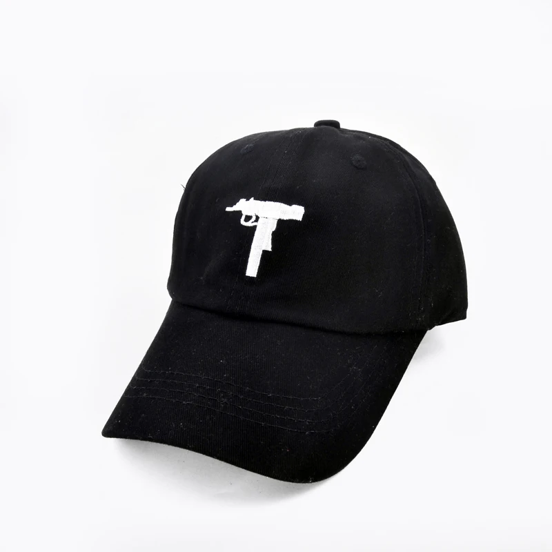 

Uzi Gun Baseball Cap US Fashion Ak47 Snapback Hip hop Cap Curve visor 6 panel Hat