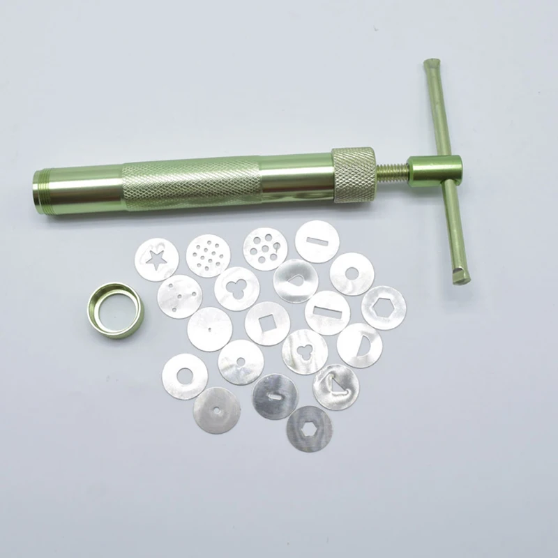 DIY Craft Pottery Clay Extruder Fondant Cake Slime Pastry Gun Modeling Tool |