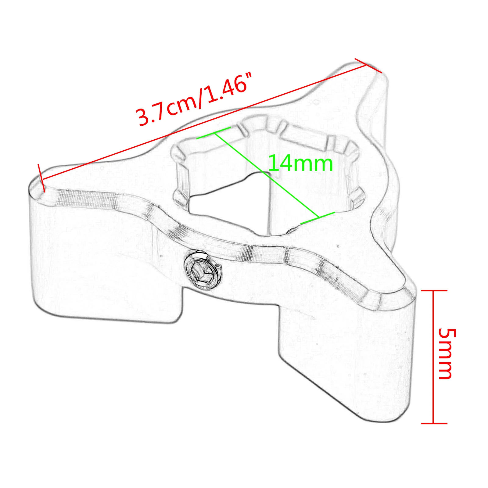2 шт. регуляторы предварительной нагрузки вилки мотоцикла 14 мм CNC алюминий для Suzuki