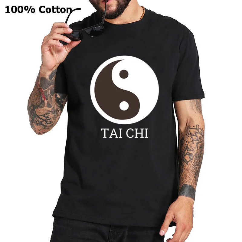Мужская футболка с принтом в стиле кунг-фу | одежда