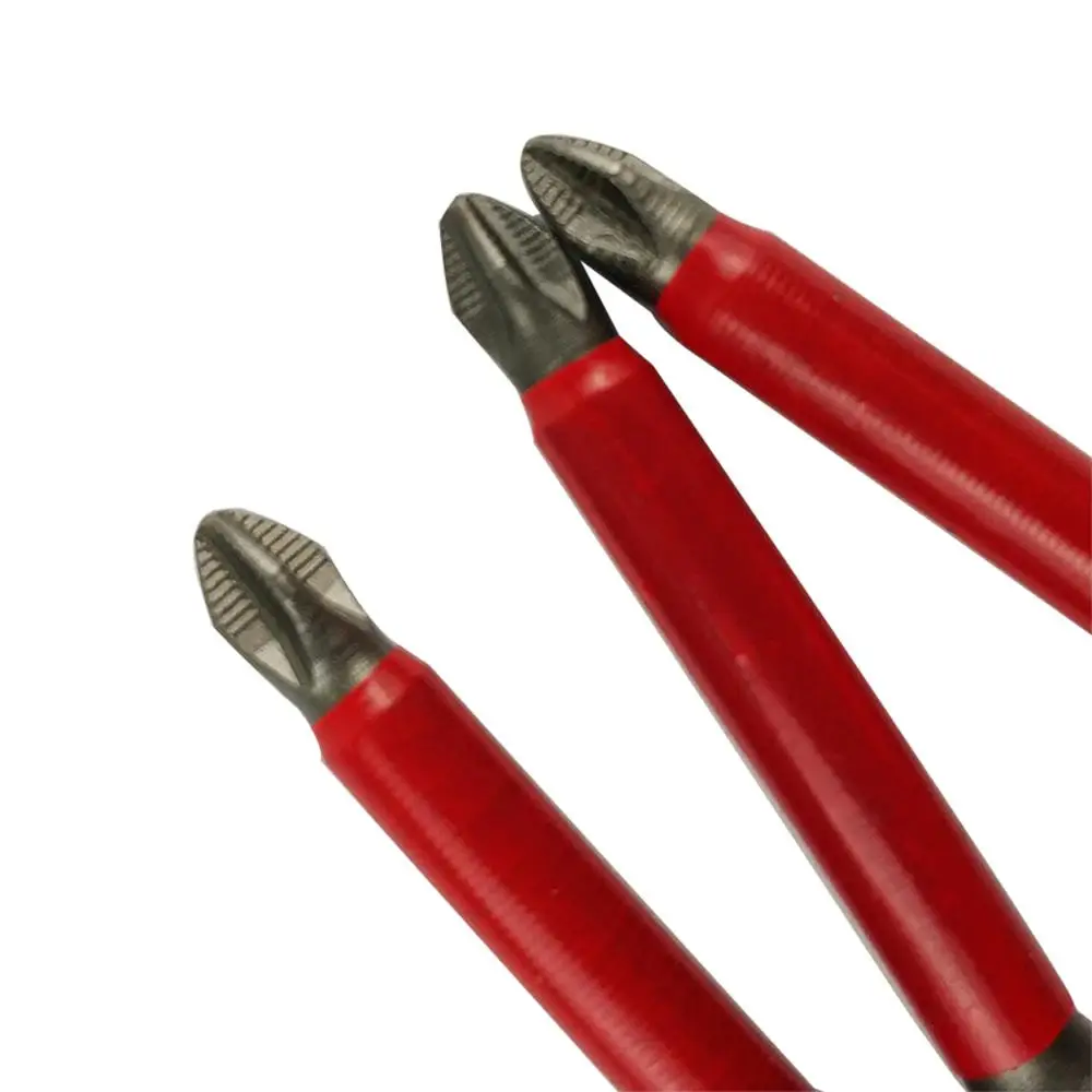 10 шт. Биты Phillips с шестигранным хвостовиком Нескользящие для отвертки магнитные