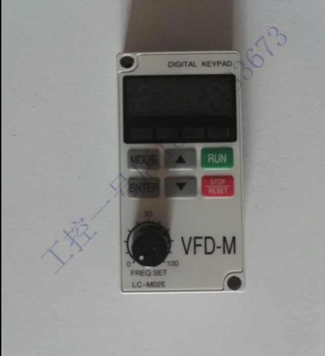 

VFD-M series inverter operation panel LC-M02E