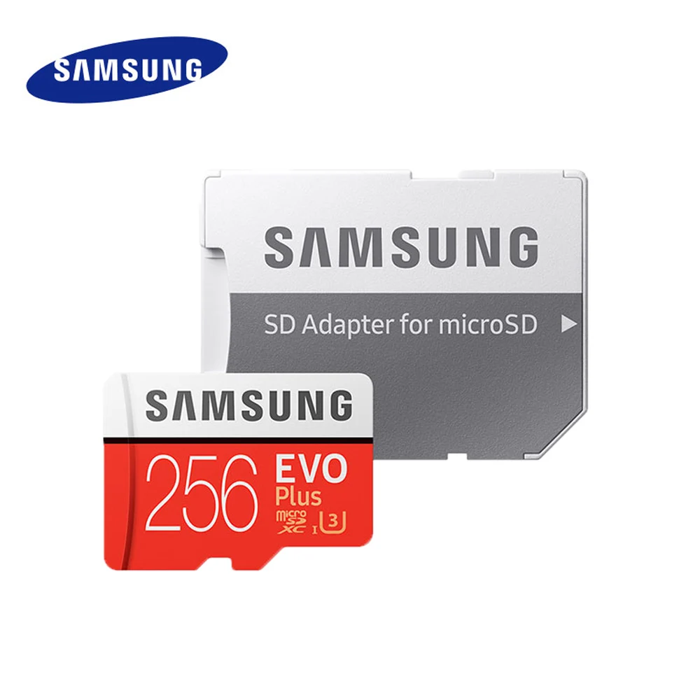 Карта памяти SAMSUNG EVO + Micro SD SDHC Class 10 UHS I 8 Гб 64 128 ГБ 256 512 TF карта|Карты памяти| |