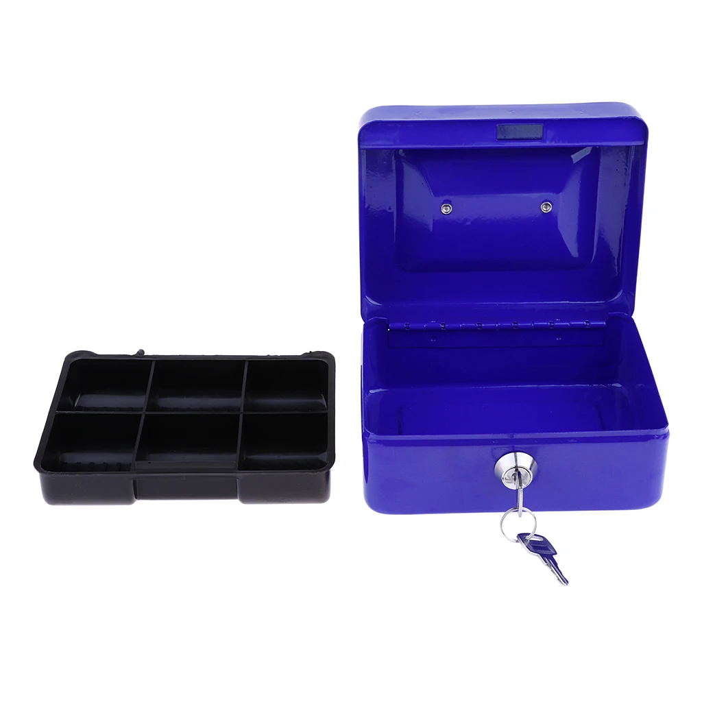 6-дюймовая мини-металлическая Копилка из нержавеющей стали сейф для денег