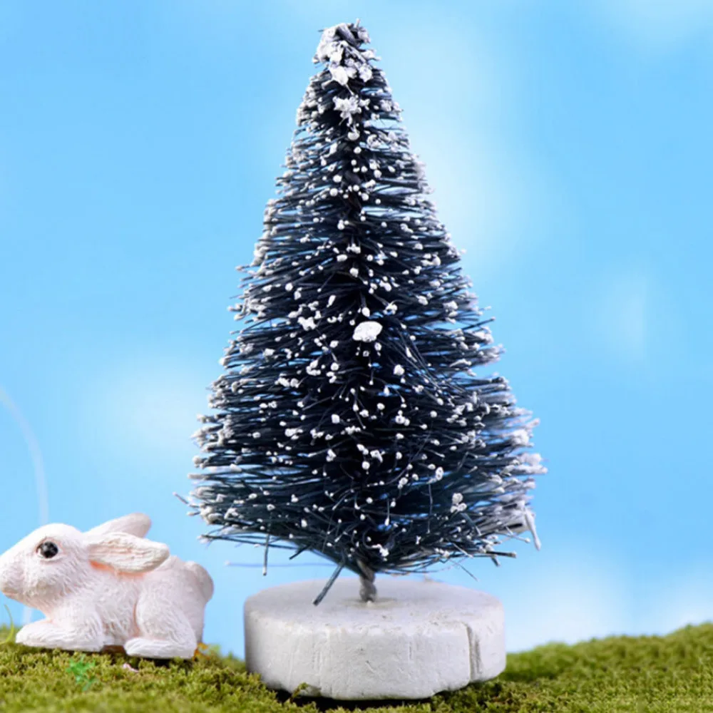 

9 Styles Mini Tree Fairy Garden Decorations Miniatures Micro Landscape Resin Crafts Bonsai Figurine Garden Terrarium Accessories