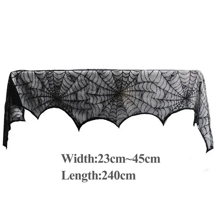 Fireplace Cover HUIRAN вечерние украшения на Хэллоуин Тыква паук летучая мышь вечерние аксессуары в стиле хоррор Hallowen - Цвет: Fireplace Cover