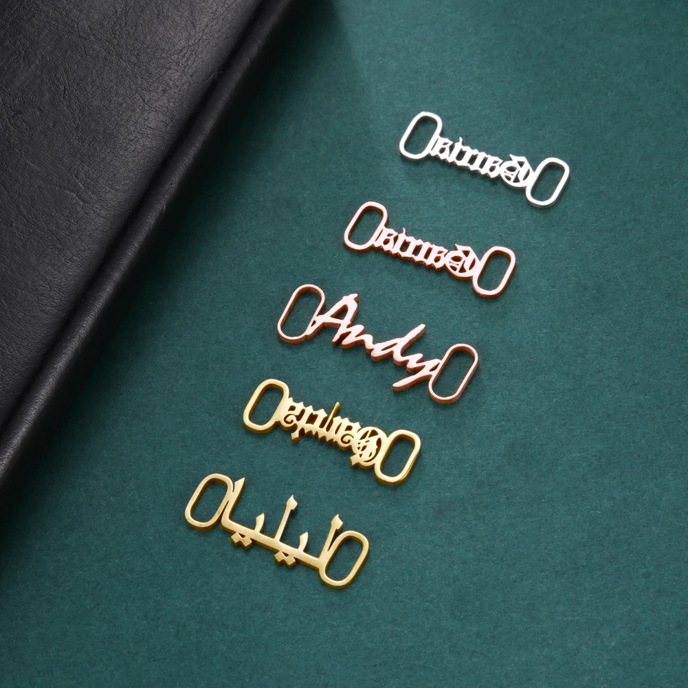

Cazador Custom Name Shoe Buckles for Women Men Stainless Steel Personalized Sneakers Shoes Buckle Jewelry Birthday Unique Gifts