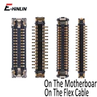 2 шт  Лот для iPhone X XR XS Max LCD дисплей 3D сенсорный экран дигитайзер FPC разъем на материнской плате гибкий кабель