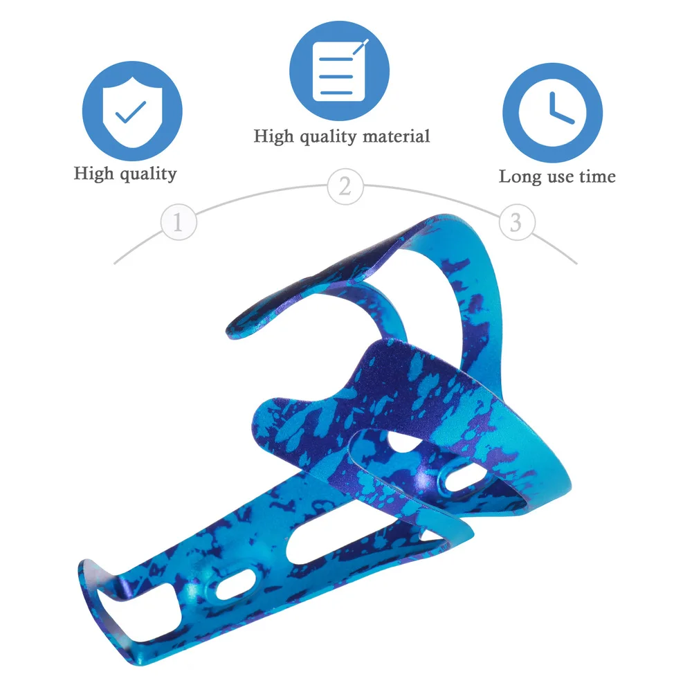 

Aluminum Alloy Bike Bottle Cage Colorful Ultralight Water Cup Shelf