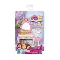 hasbro princess mini doll scene combination rapunzel aurora dresser kitchen toy