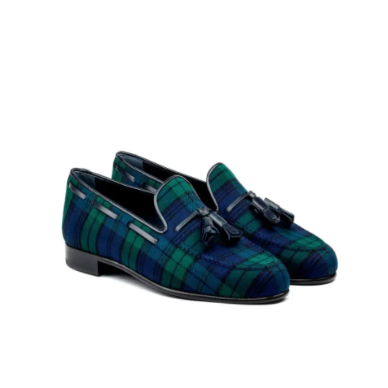 Men's Handmade Mixed Color Cloth Shoes, Formal Casual Shoes, Men's Casual Shoes, New Fashion, Comfortable and Versatile HC073