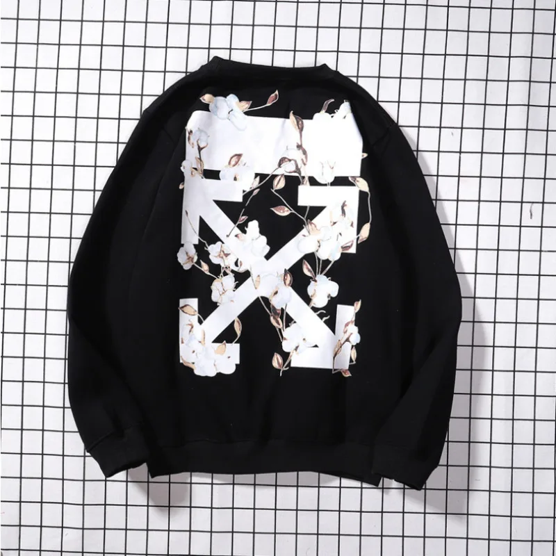 

Women Hoodied Sweatshirt Pink Sakura Letter Print Hoodies Men's Women's Top Couple High Street Long Sleeve Cotton Top Sweatshirt