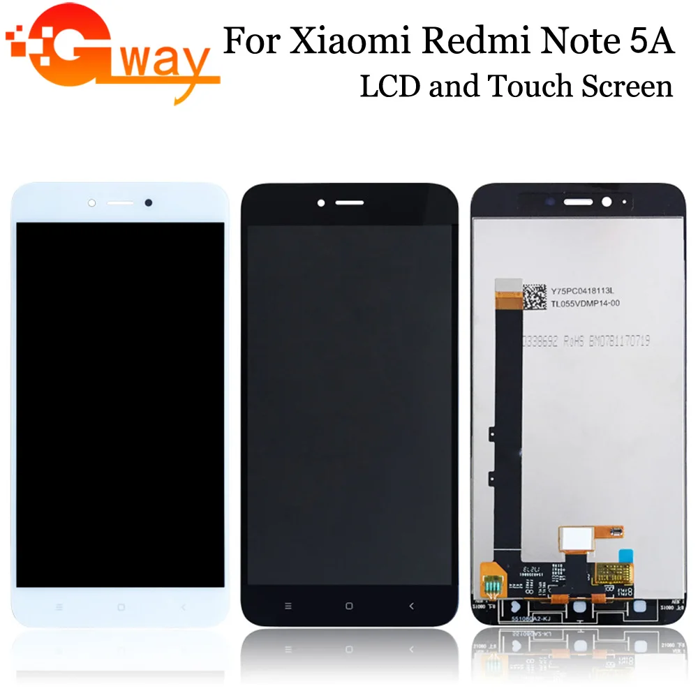 1280x720 ЖК дисплей для Xiaomi Redmi Note 5A Стандартный 2 ГБ/16 Гб сенсорный экран дигитайзер
