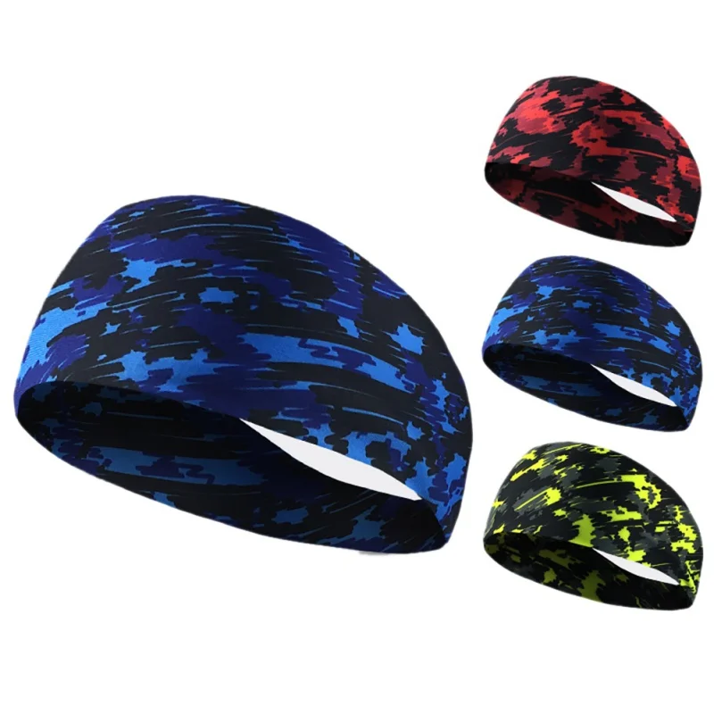Новый Sweatband Спорт на открытом воздухе повязка голову унисекс анти-пот
