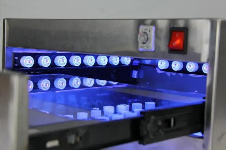 Светодиодный UV бетонополивочная машина по производству коробок с выдвижными
