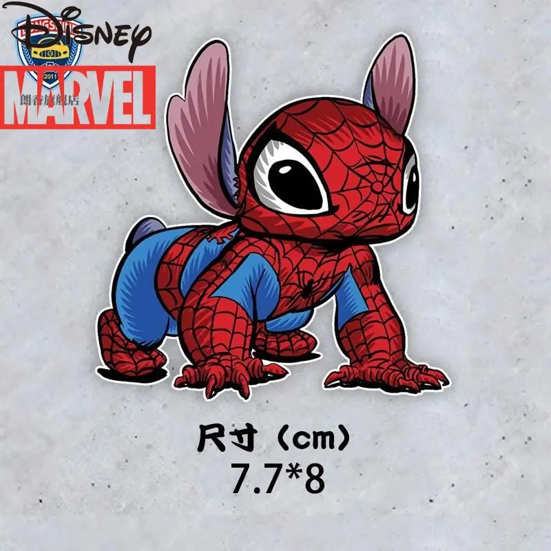

Disney Cute Cartoon Marvel Spiderman Car Sticker Simple Scratch Blocked Rear Glass Anti-scratch Sticker