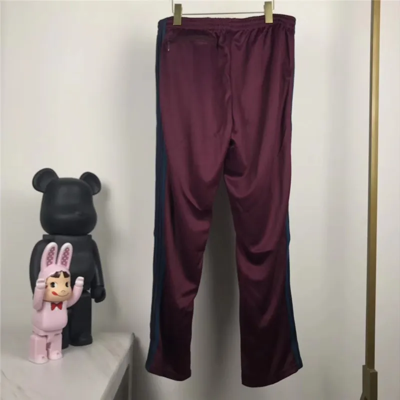 Мужские и женские спортивные брюки AWGE фиолетовые штаны с принтом иглы высокого