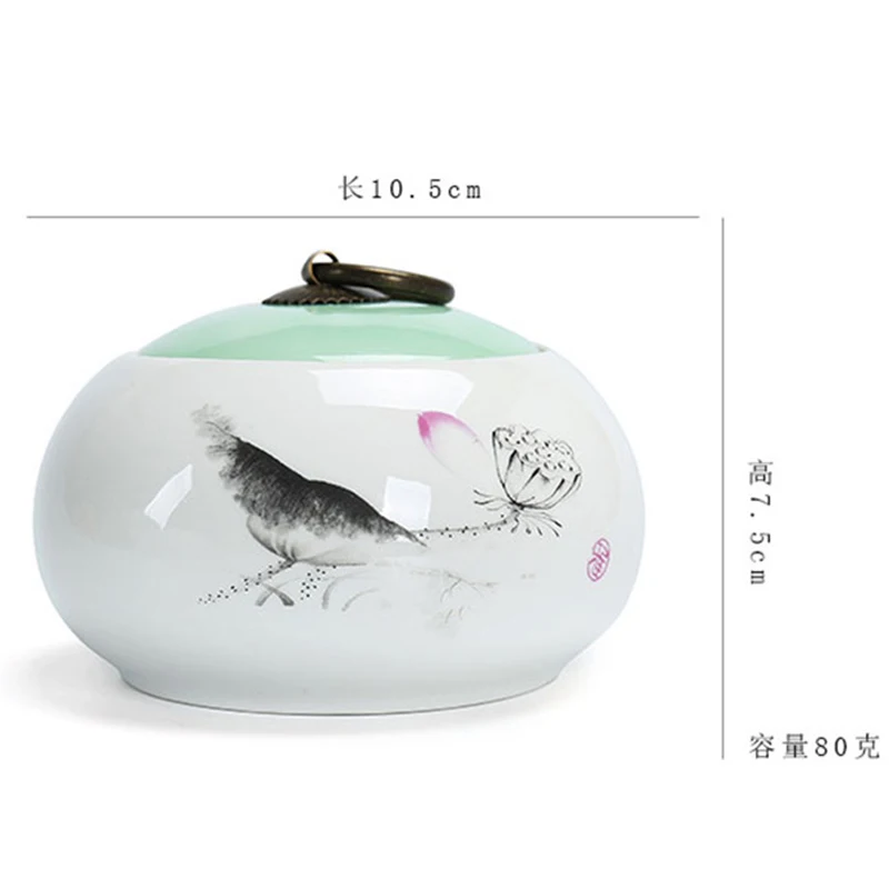 Новый Керамика пряность для чая Еда герметичный Storeage банки с бутылки крышкой