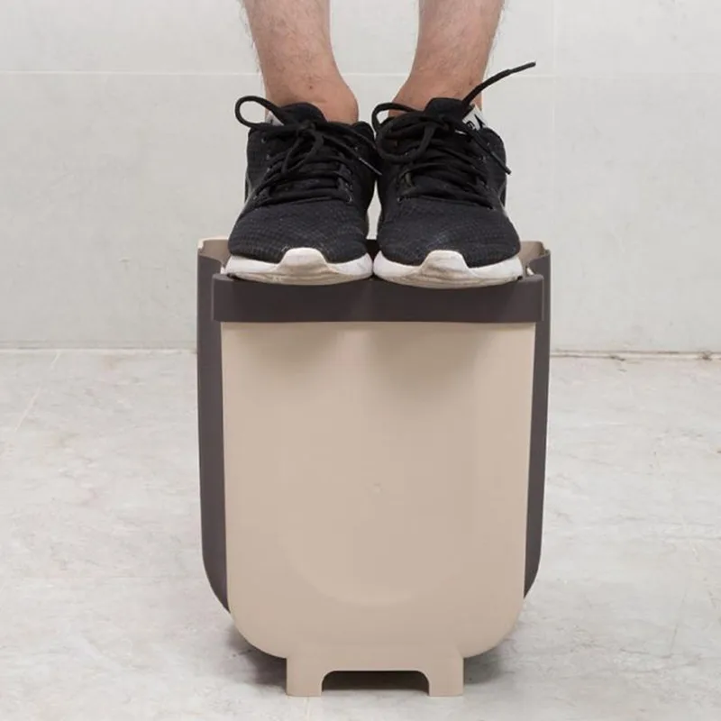 Складные мусорные баки 9L настенная кухонная мусорная корзина подвесная дверь