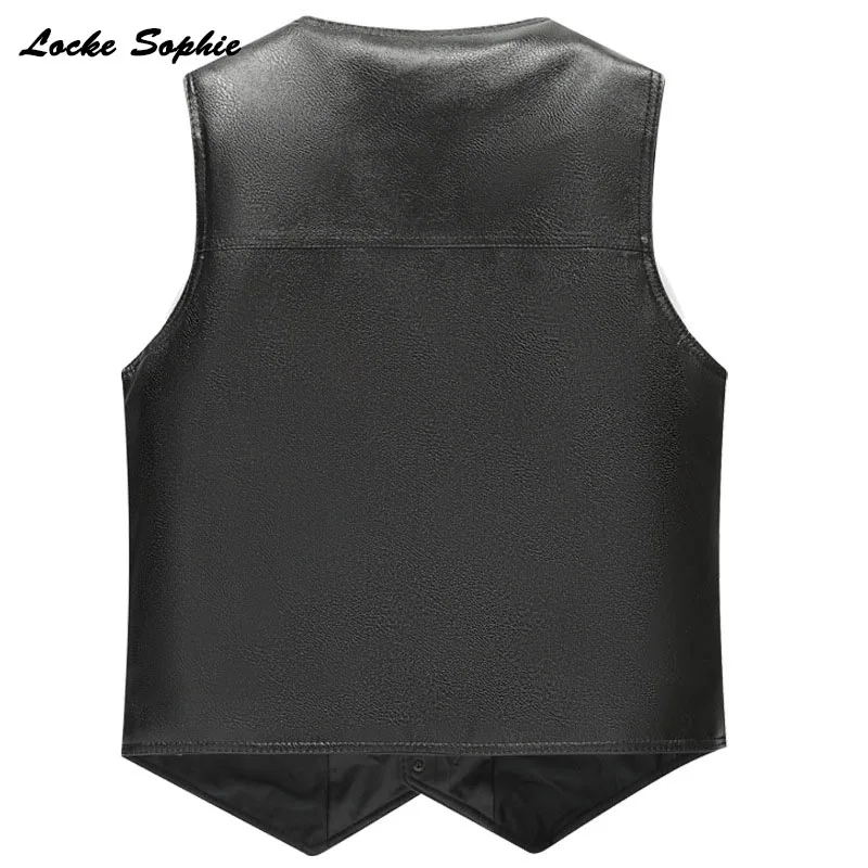 Мужские жилеты больших размеров зимние куртки 2020 искусственный мех