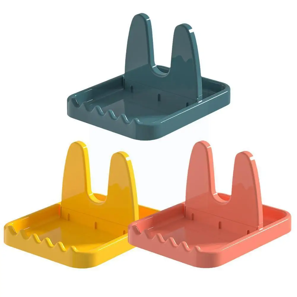 Foldable Pot Lid Rack Plastic Spoon Holder Stand Kitchen Organizer For Fork Spatula Pan Cover Shelf Tableware Storage U5d3 | Дом и сад