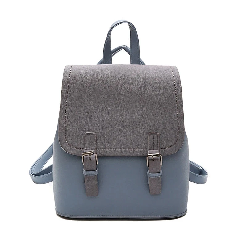 

Mini Backpack Women PU Leather Shoulder Bag For Teenage Girls 2020 New Fashion Small Bagpack School Bag Ladies Casual Backpack