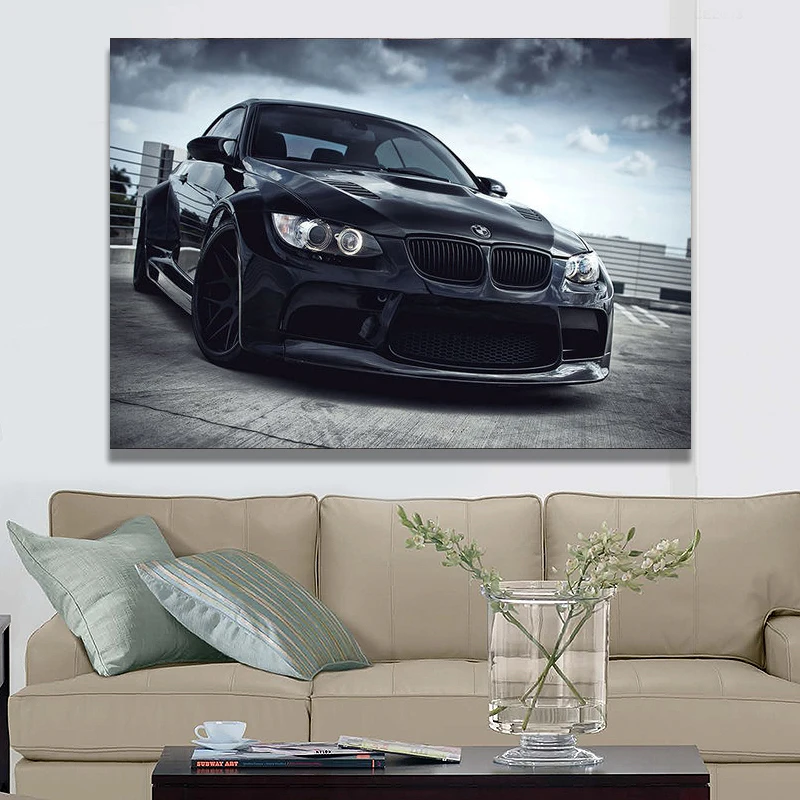 

Super Sport Car Wallpaper Canvas Painting Poster and Prints Wall Art Picture for Living Room Bedroom Home Decor Cuadros Unframed