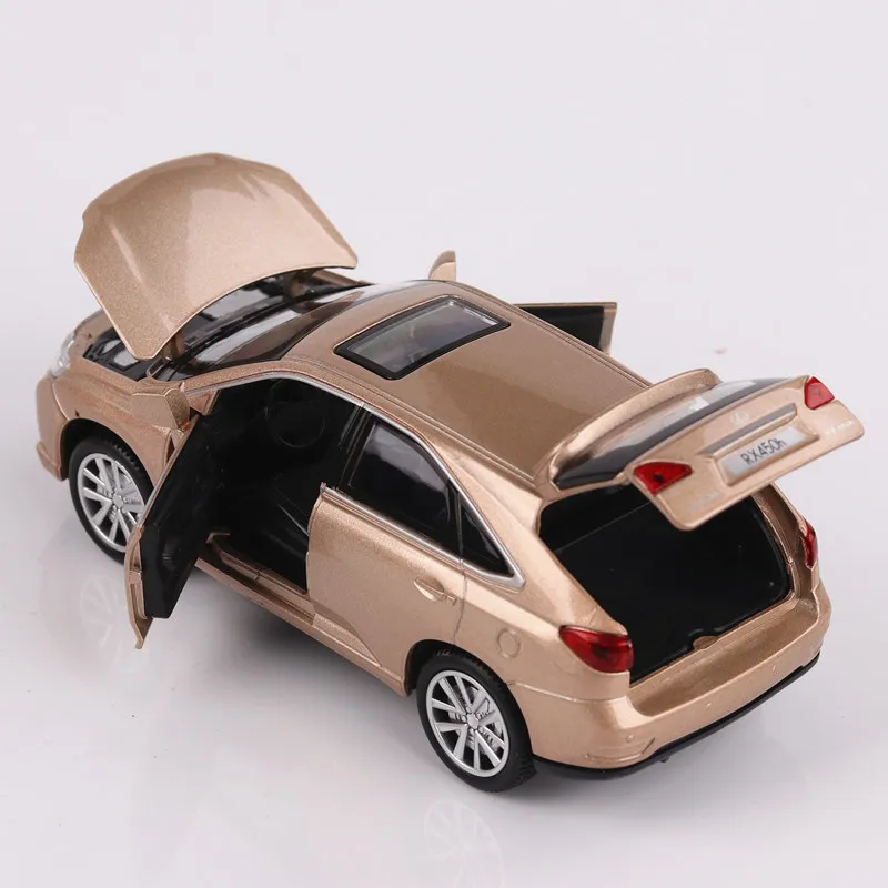 Модель литая автомобиля 1:32 для Lexus Rx450 Игрушечная модель с тяговым эффектом