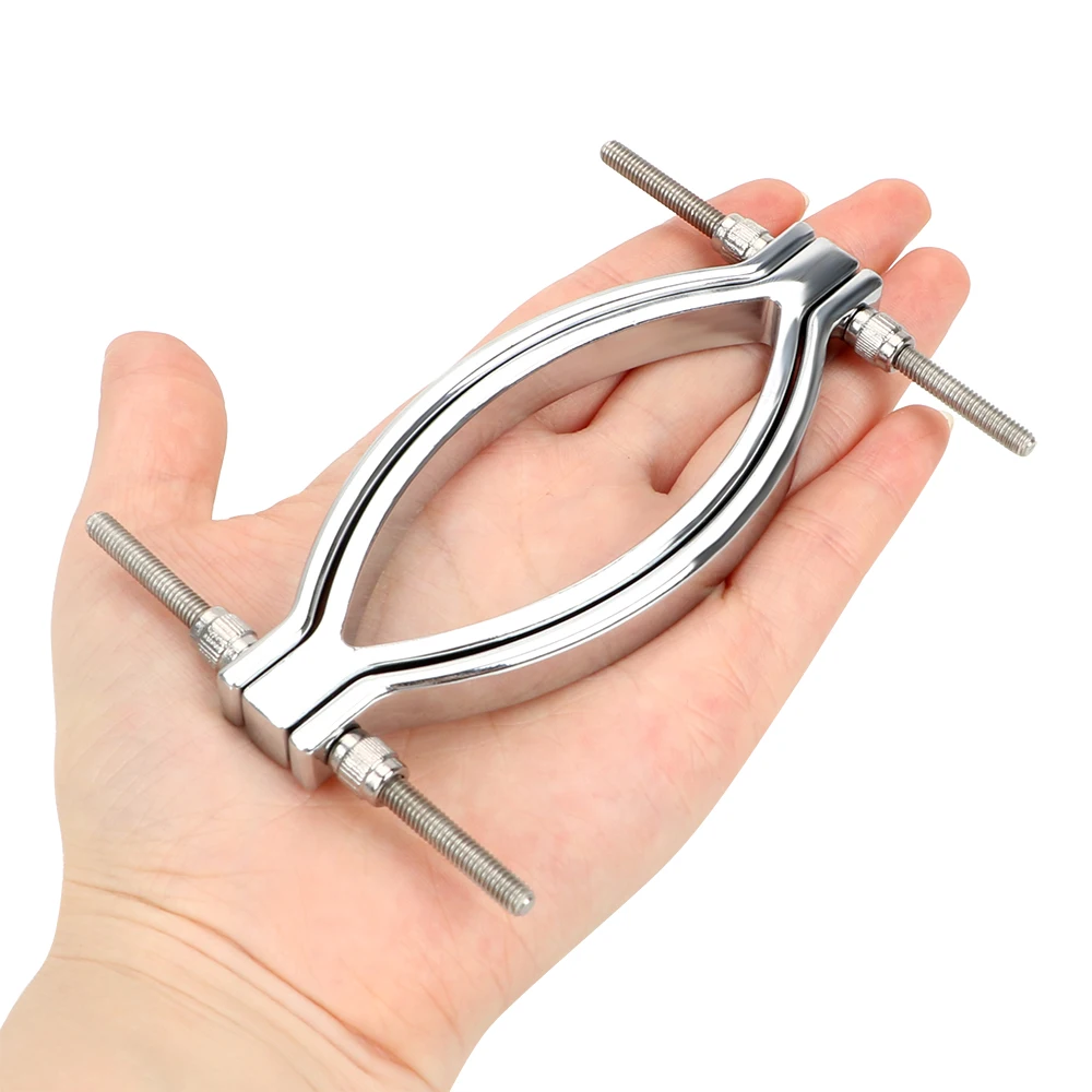 БДСМ бондаж Вагина Speculum металлические клипса для взрослых интимные игрушки