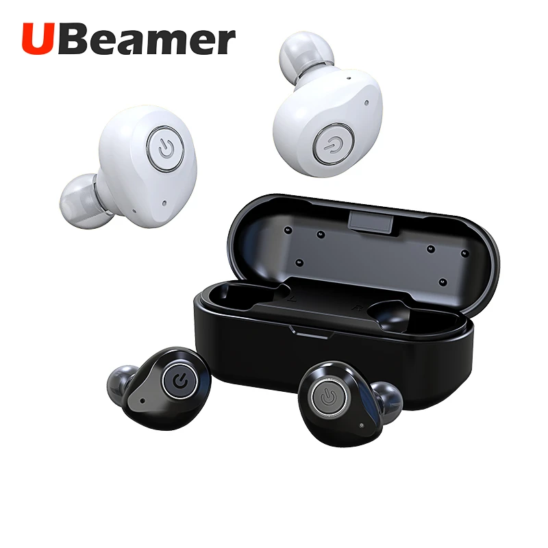 Беспроводные стереонаушники Ubeamer X6 TWS V5.0 с чехлом для зарядки аккумулятора
