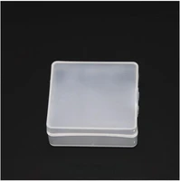 high quality portable plastic battery holder storage box for 2pcs 9v 6f22 batteries container protective case transparent