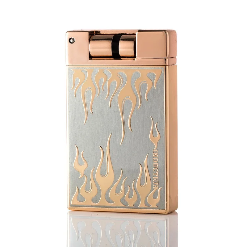 

Prosperous Flame Creative Forward Rolling Ignition Windproof Electronic Induction Inflatable Lighter Smoke Accessories for Weed