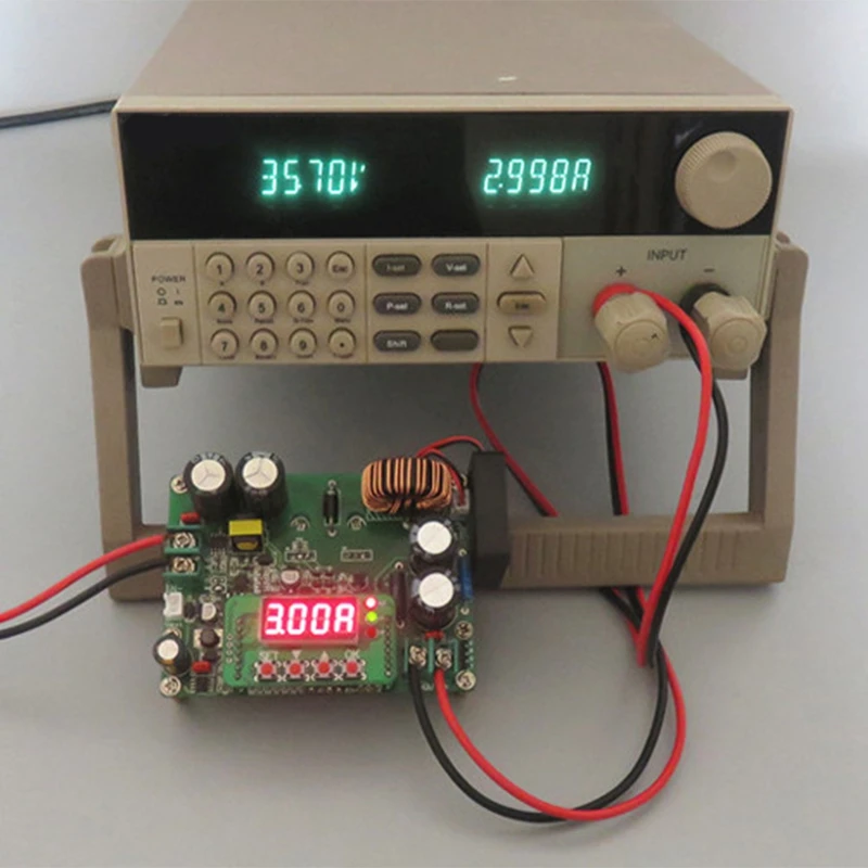 

DC Buck Converter, DC-DC Step Down Voltage Regulator 10V-75V to 0-60V 12A DKP6012 Digital Control Volt Reducer Board