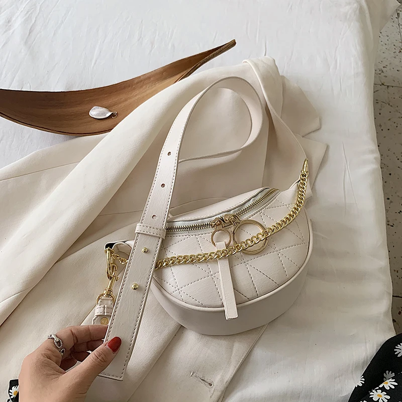 Женские сумки через плечо Повседневная сумка одноцветная Регулируемая