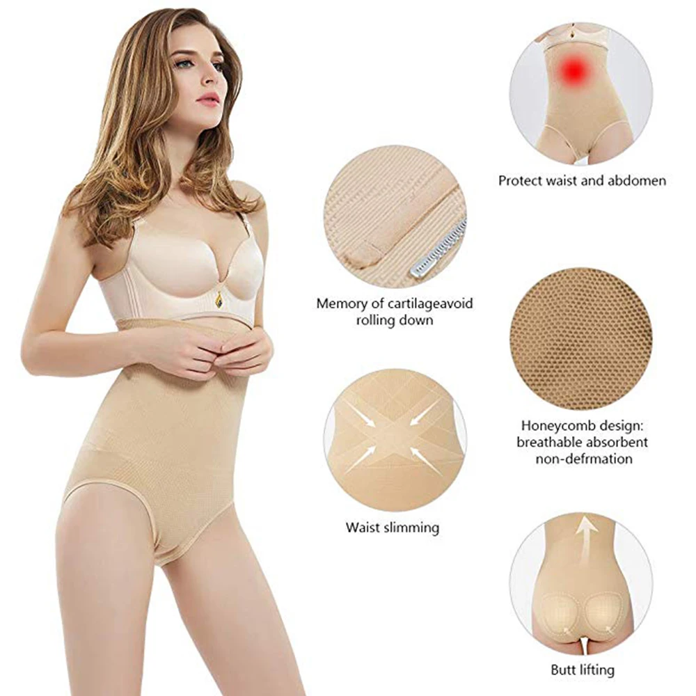 Женское нижнее белье для коррекции живота|Утягивающие трусы| |