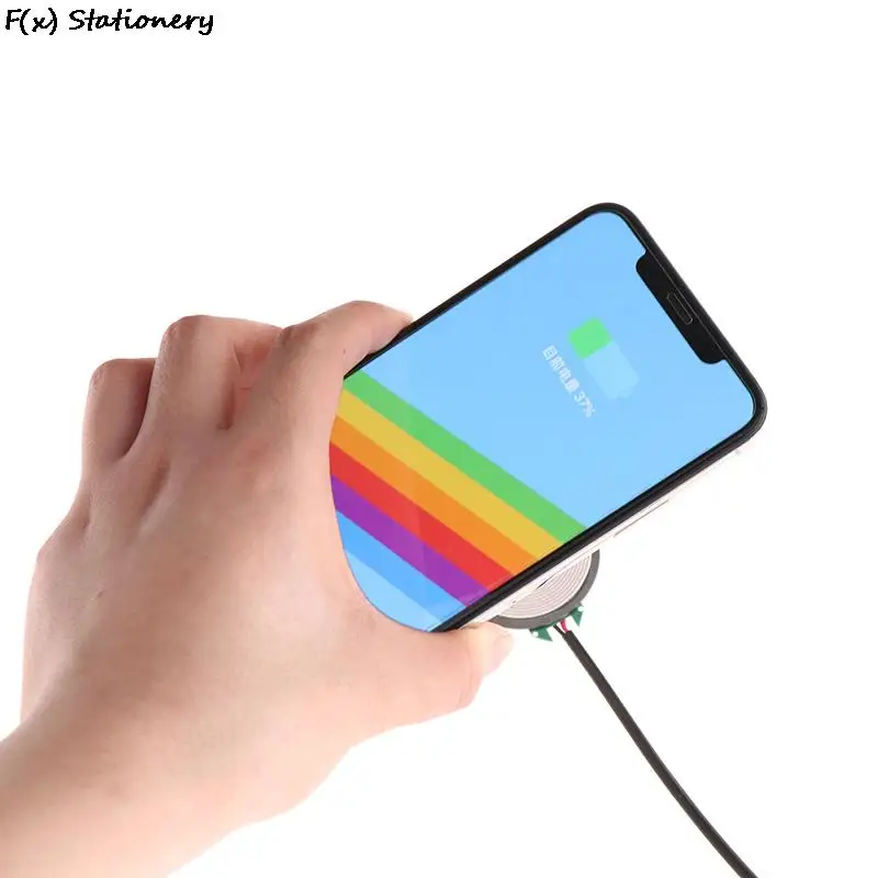 5w qi fast wireless charger pcba circuit board transmitter module coil charging qi wireless charging standard free global shipping