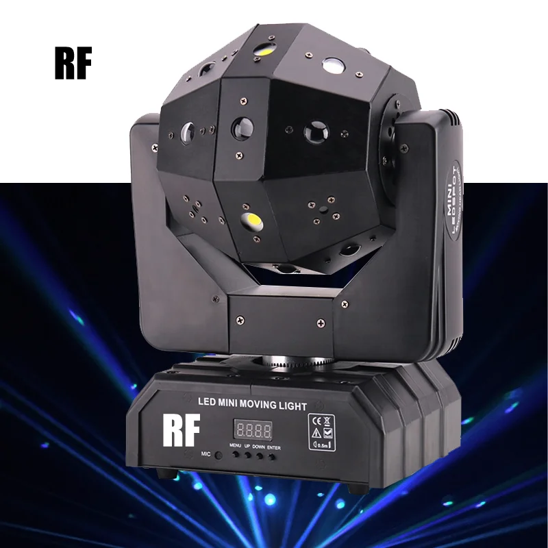 Сценический лазерный светильник 16x3 Вт диско волшебный шар Лазер светодиодный ОД