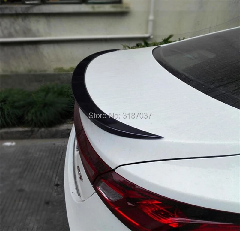 Спойлер для MG 6 GT 2015 из АБС-пластика Неокрашенный фонарик багажника крышка