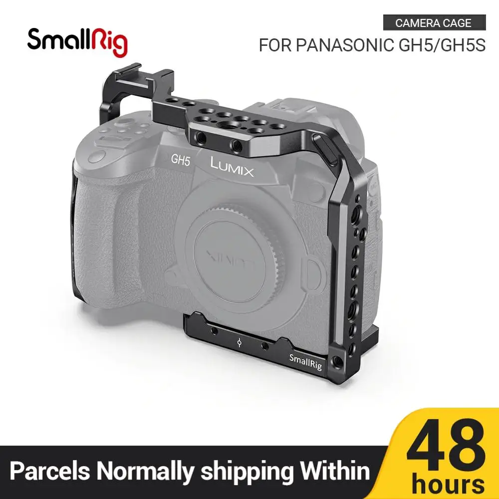 Клетка SmallRig GH5 для камеры Panasonic и GH5S с креплением холодного башмака держателя