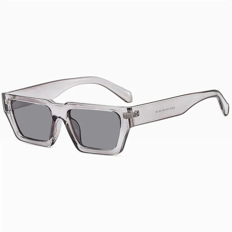 

New Men's Eyewear Candy Color Hip Hop Trend Sunglasses Women Retro Small Frame Male Simple Rectangle Eyeglasses Female