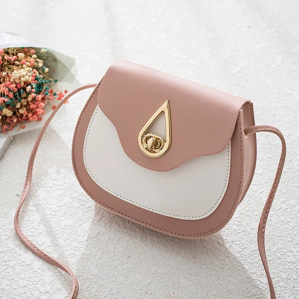 Женская сумка через плечо маленькая квадратная из искусственной кожи 2019|Сумки с