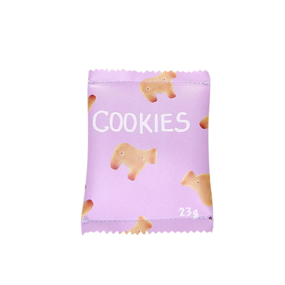 Женские кошельки Маленький модный брендовый кожаный кошелек имитация закусок с